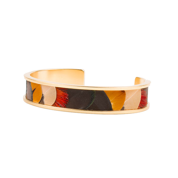 Exclusive DH x Brackish Red-winged Blackbird Feather Cuff