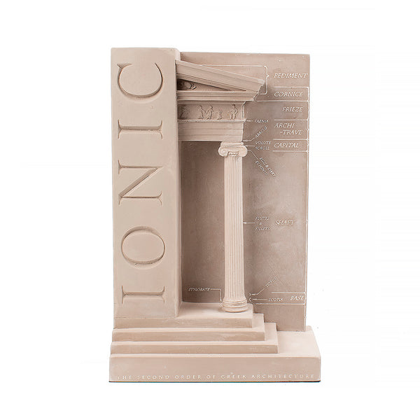 The Three Greek Orders of Architecture Bookends