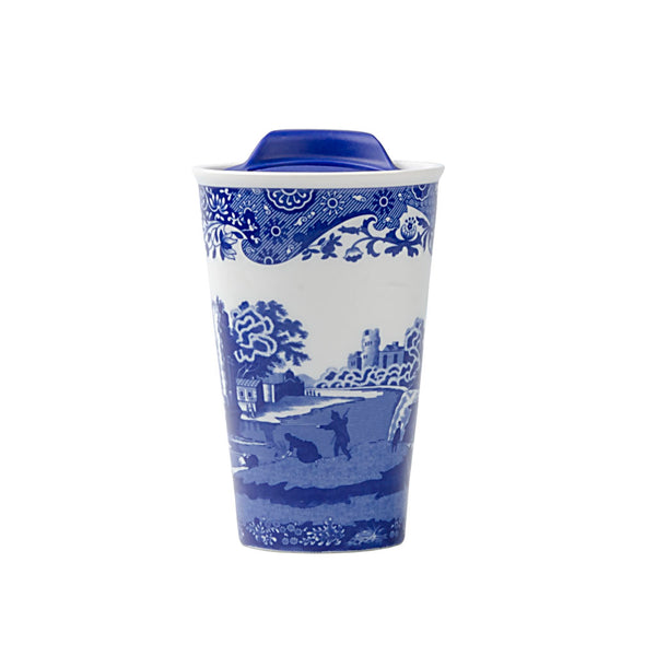Blue Italian Travel Mug