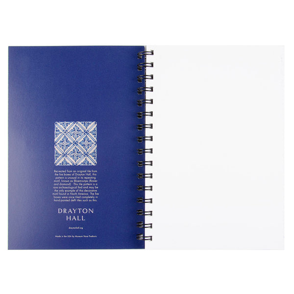 Bloemruitjes Spiral Notebook