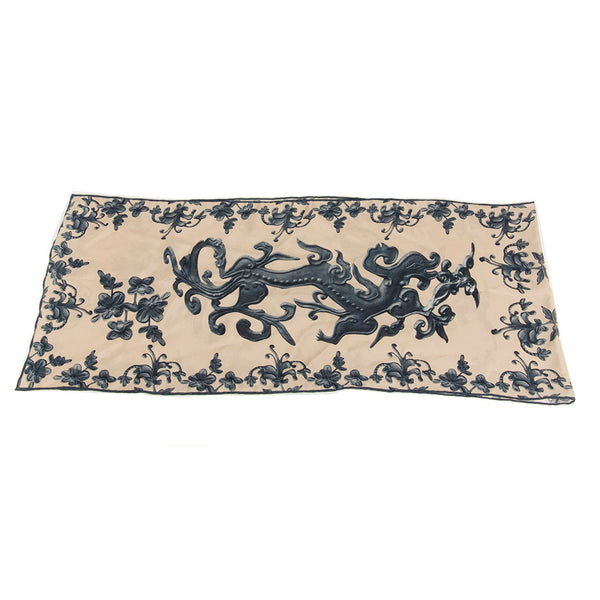 Dragon Teapot Silk Scarf