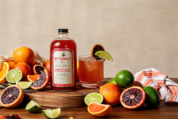 Bittermilk No.8- Margarita Rosato with Italian Blood Orange