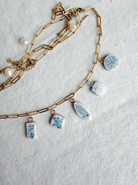 Gold Paperclip Chain Necklace