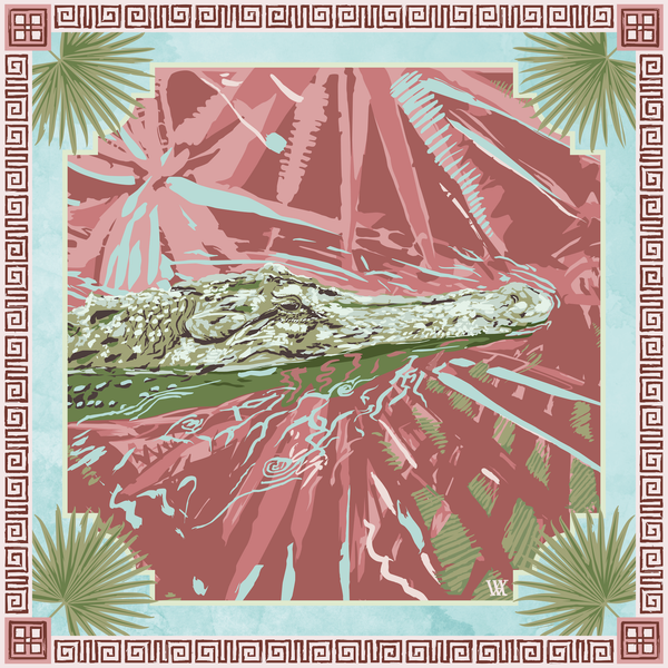 Pink Ocmulgee Alligator