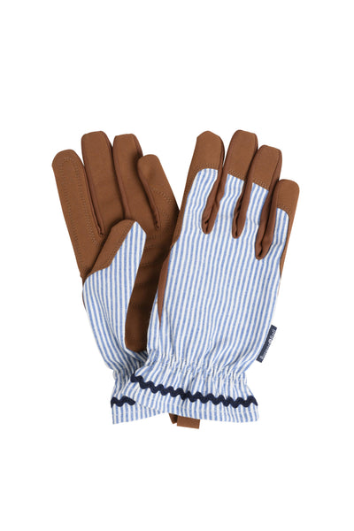 Gardening Gloves - Blue Stripe