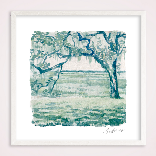 "On the Bluff" Print
