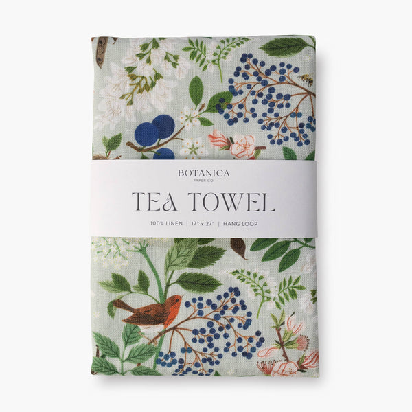 Flowering Trees Tea Towel