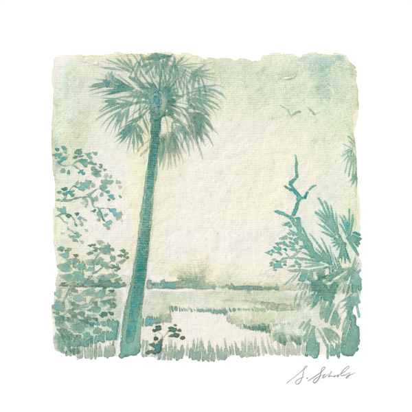 "Jade Waters" Print