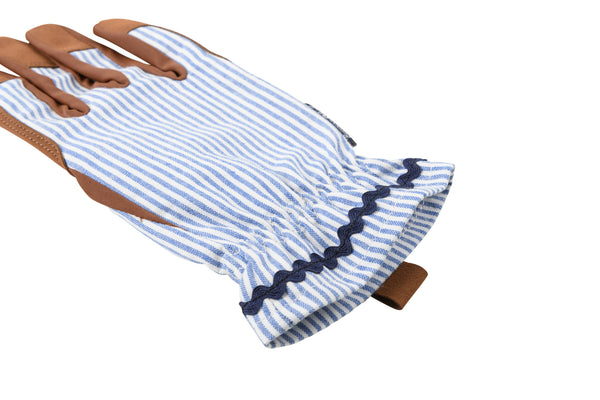 Gardening Gloves - Blue Stripe