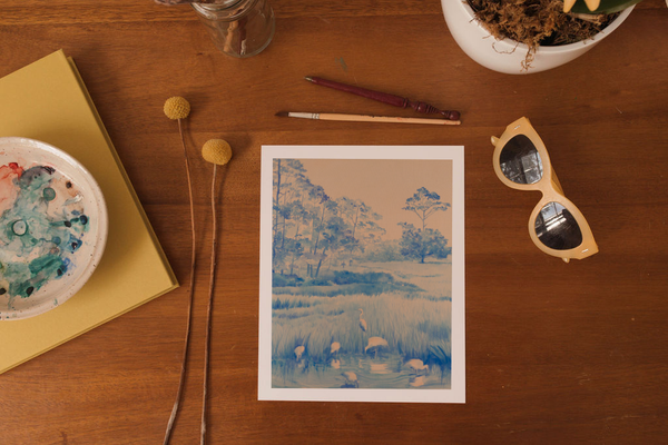 "Lunch" Print: 8" x 10"