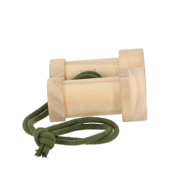 Wooden binoculars