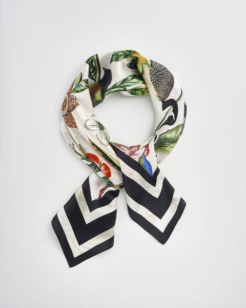 Fable Gold Goose Luxury Square Scarf
