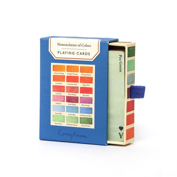 Single Playing Card Deck - Nomenclature of Colors