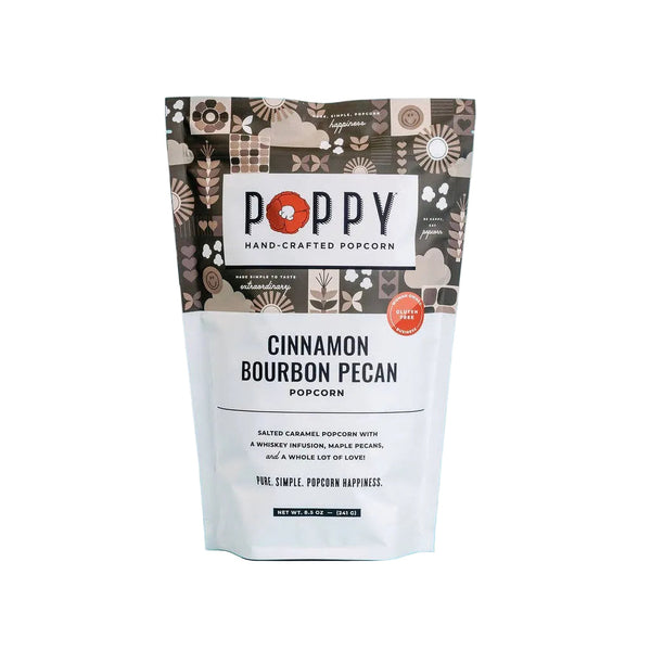 Cinnamon Bourbon Pecan Popcorn