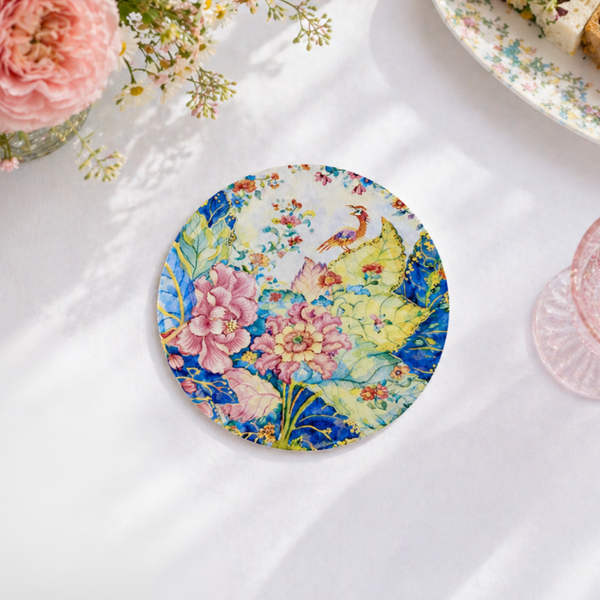 Tobacco Leaf Coasters Set/8