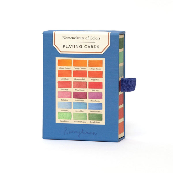 Single Playing Card Deck - Nomenclature of Colors