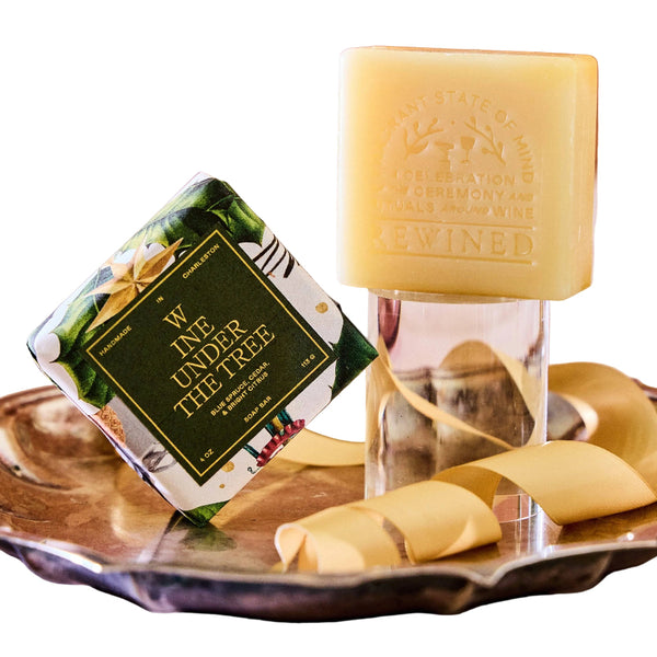 Rewined Wine Under The Tree Holiday Soap