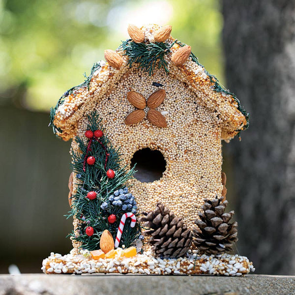 Juniper Birdhouse Feeder