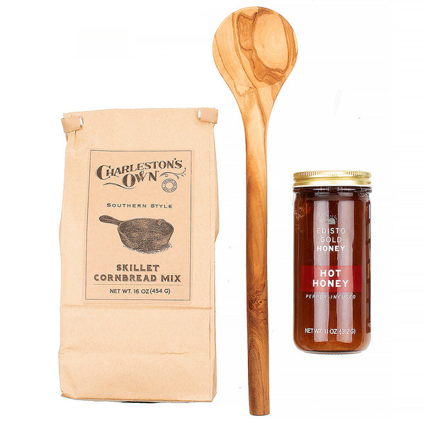 Skillet Cornbread & Hot Honey Gift Box