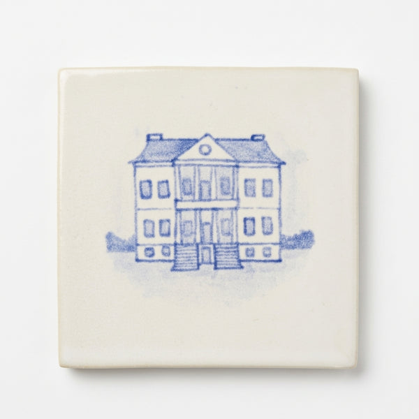 Hand-painted Drayton Hall Trivet
