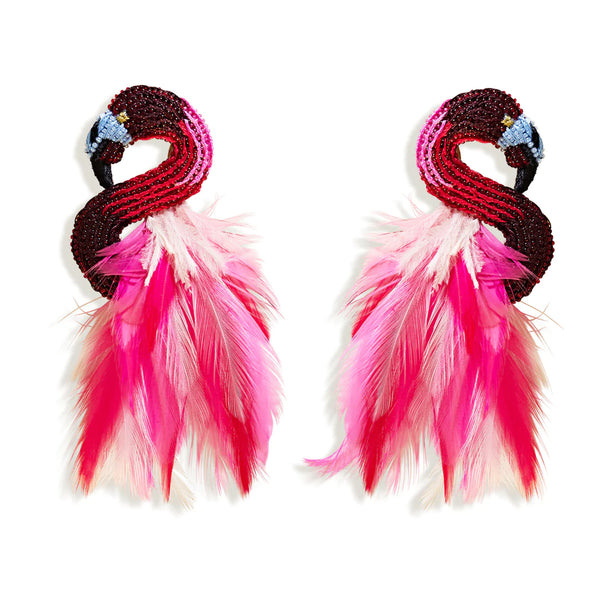 Flamingo Bird Earrings