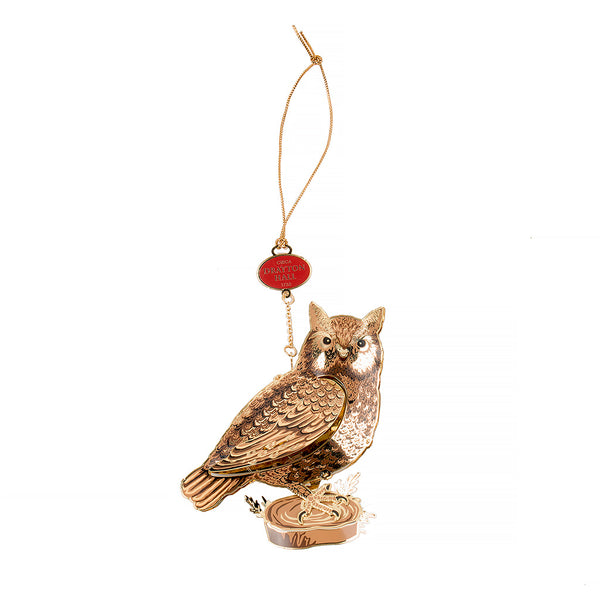 George Edwards Eastern Screech Owl Ornament 2024 Edition