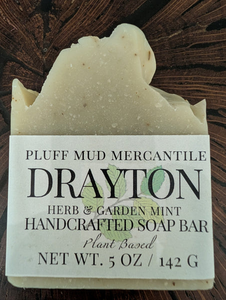 Drayton Herbal Mint Handcrafted Soap