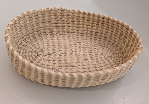 Oval Sweetgrass Basket