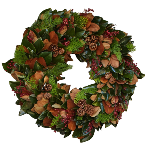 Little Gem & Berries Wreath