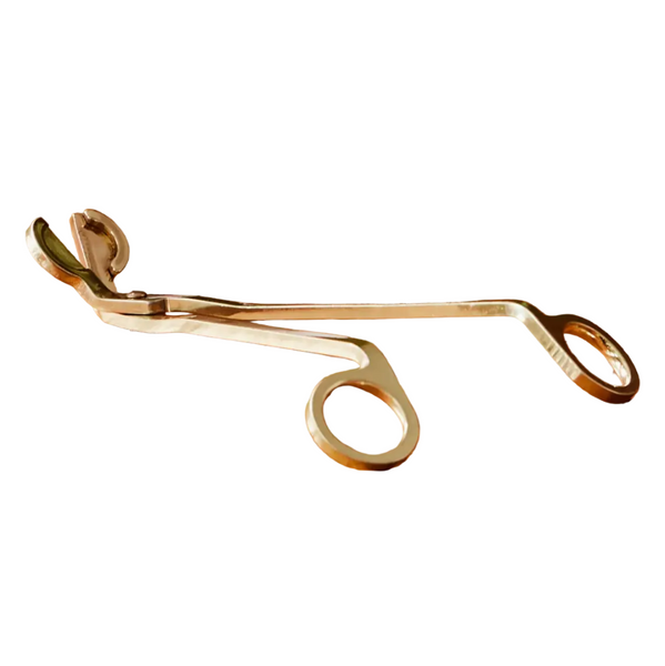 Brushed Gold Engraved Wick Trimmers