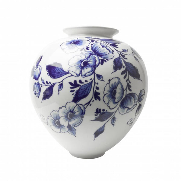 Delft Blue Flower Vase