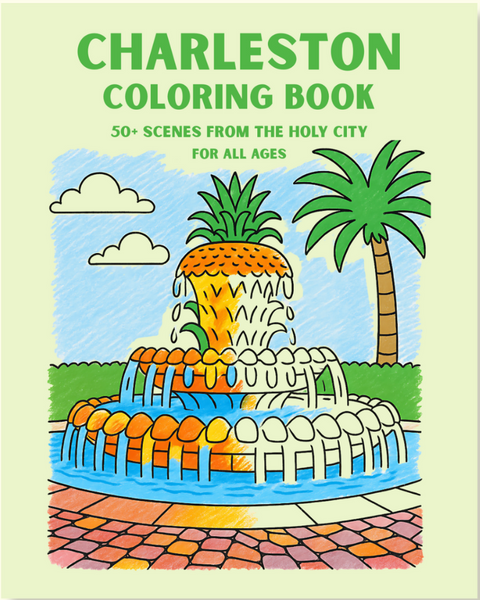 Charleston Coloring Book – Landmarks & Coastal Scenes