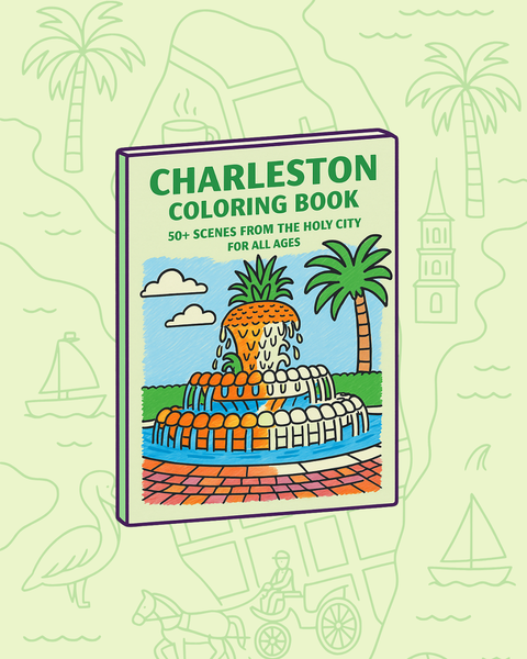 Charleston Coloring Book – Landmarks & Coastal Scenes