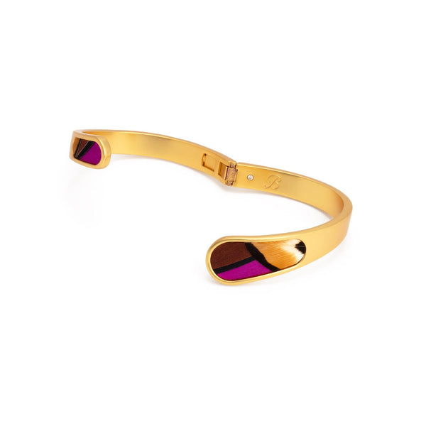 Brackish Feather Cuff: Aaliyah
