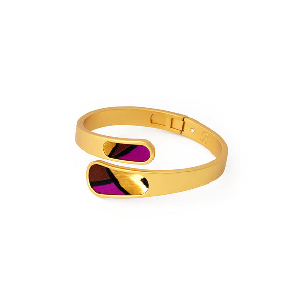 Brackish Feather Cuff: Aaliyah