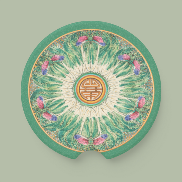 Bok-Choy China Inspired Car Coaster