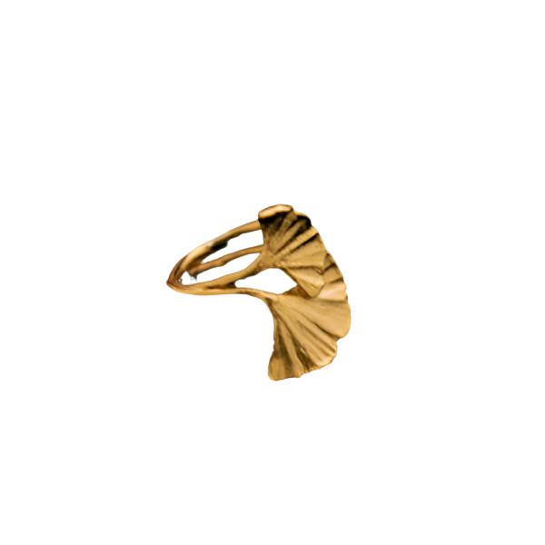 Gingko Adjustable Ring