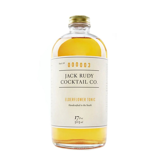 Jack Rudy Elderflower Tonic 16oz.