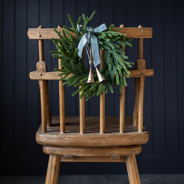 Norfolk Pine Real Touch Wreath - 12"