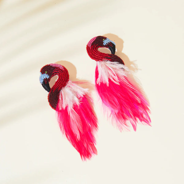 Flamingo Bird Earrings