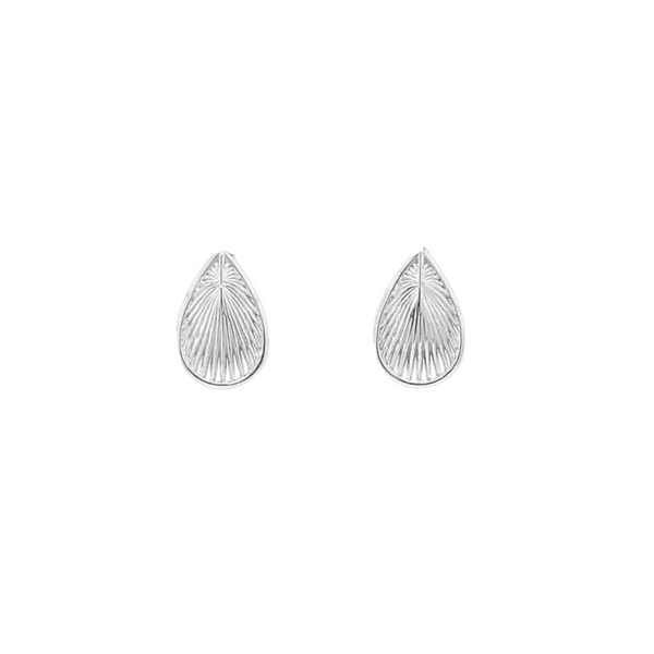 Palmetto Leaf Post Earring