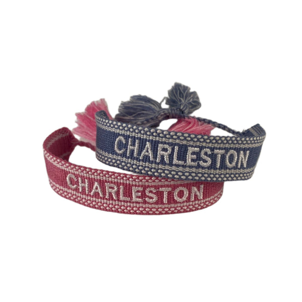 Charleston Embroidered Bracelet