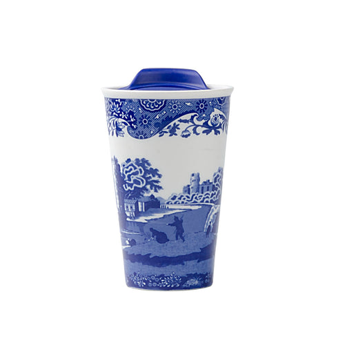 Blue Italian Travel Mug (12 Ounce)