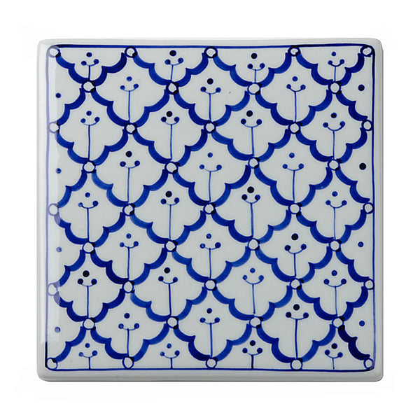 Blue & White Tile Trivet