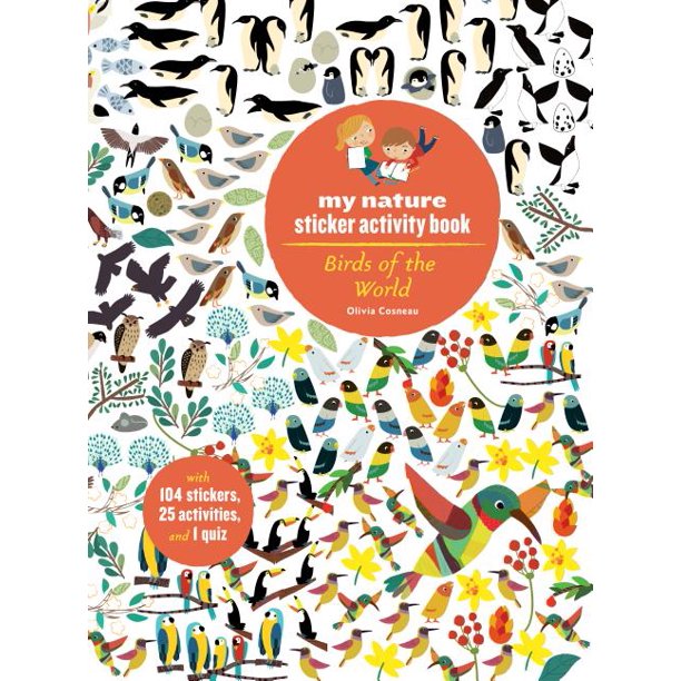 Golden Bird Stickers and State Birds Sticker Book vintage BEAUTIFUL