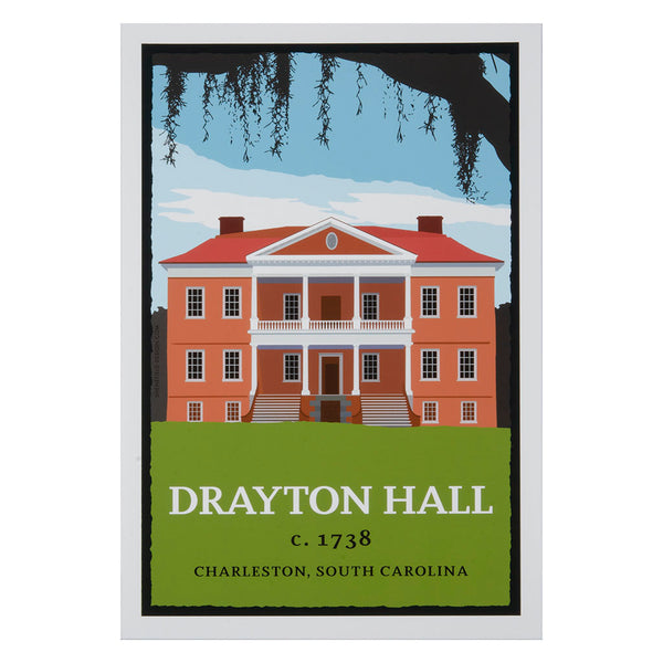 Drayton Hall Art Print by Barbara Shenefield