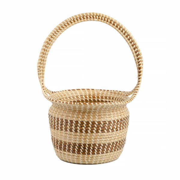 Sweetgrass Basket with Handle #16