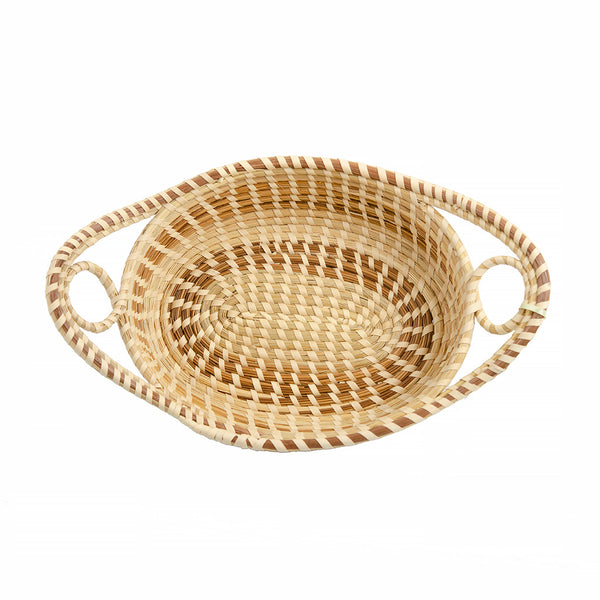 Sweetgrass Oval Bread Basket