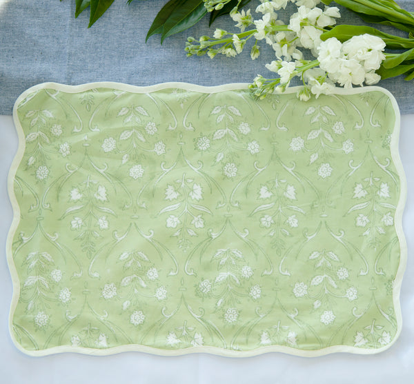 Hand Blocked Cloth Placemats S/4