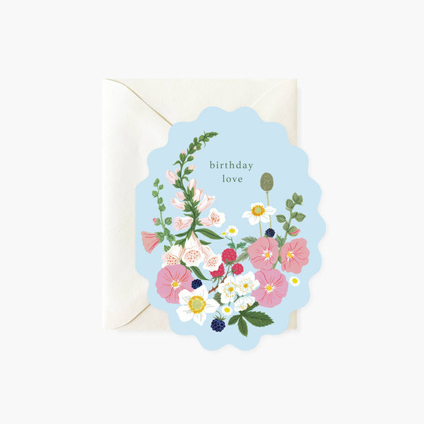 Flora Birthday Card